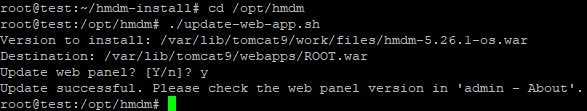Running the Headwind MDM update script